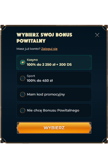 monserwin bonus powitalny